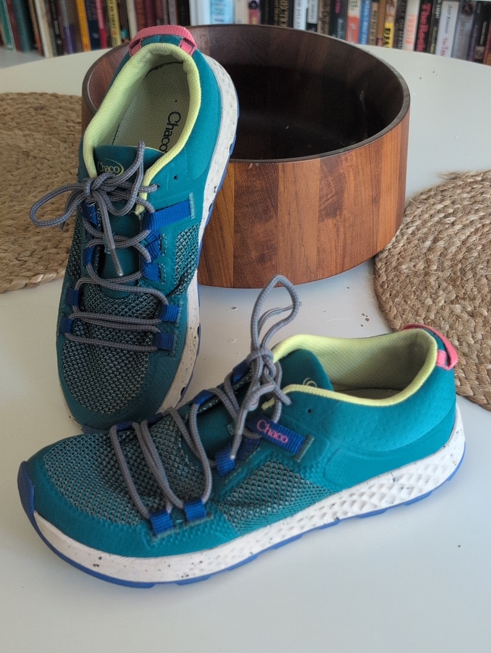 Chaco Women's Canyonlands Water Shoe Teal Size 9